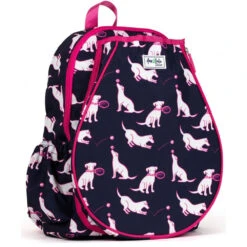 Ame & Lulu Little Love Tennis Backpack (Cross-Court Puppies) -Pro Swing Shop LLTBP257 Ame Lulu Little Love Tennis Backpack Cross Court Puppies c 1000 1000