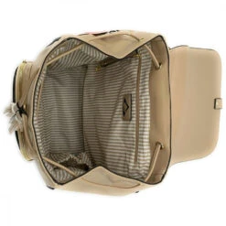 NiceAces Women’s SARA Handmade Vegan Leather Tennis Backpack (Beige) -Pro Swing Shop SRBPBGE Nice Aces Womens SARA Tennis Backpack Beige c 1000 1000