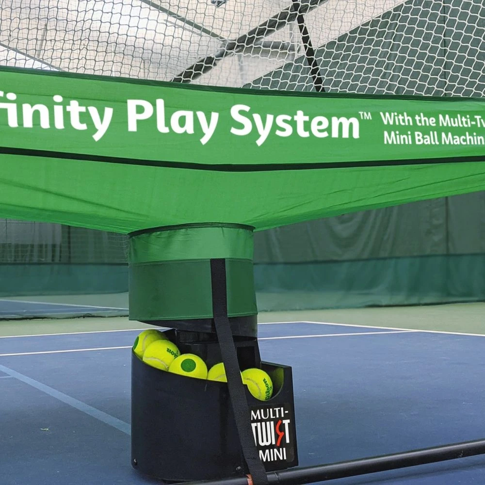Infinity Play System For Tennis & Pickleball With Multi-Twist Mini Ball Machine 2 Infinity Play System For Tennis & Pickleball With Multi-Twist Mini Ball Machine - Image 2