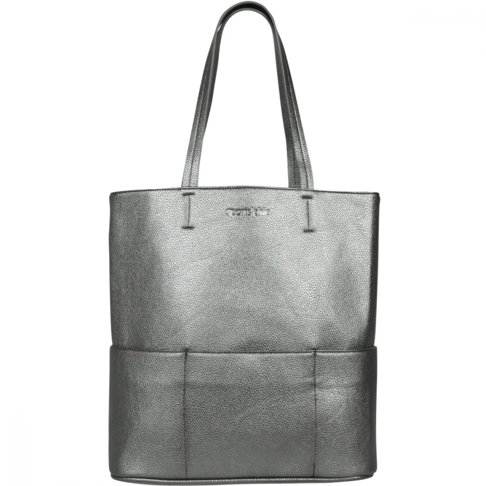 SportsChic Women’s Vegan Maxi Tennis Tote Bag (Pewter) 1 SportsChic Women’s Vegan Maxi Tennis Tote Bag (Pewter)