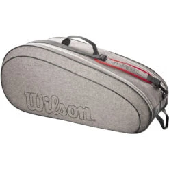 Wilson Team 6 Pack Tennis Bag (Heather Grey)