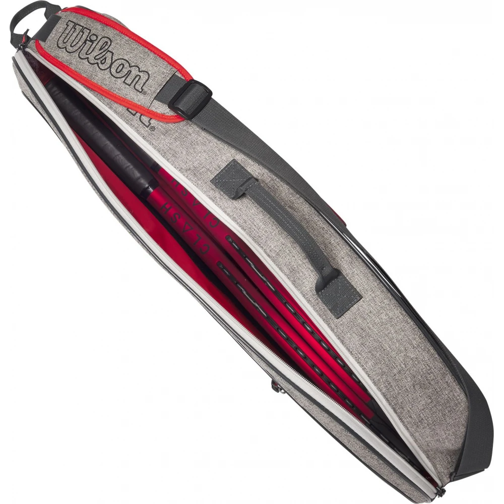 Wilson Team 3 Pack Tennis Bag (Heather Grey) 3 Wilson Team 3 Pack Tennis Bag (Heather Grey) - Image 3