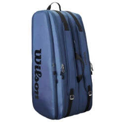 Wilson Ultra V4 Tour 12 Pack Tennis Bag (Blue) -Pro Swing Shop WR8024001001 wilson ultra v4 tour 12 pack tennis up 1000 1000
