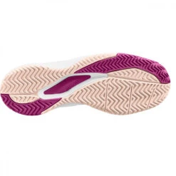 Wilson Women’s Rush Pro ACE Tennis Shoes (Scallop Shell/White/Baton Rouge) -Pro Swing Shop WRS328730U wilson womens rush pro ace tennis shoes scallop shell white baton rouge sole 1000 1000