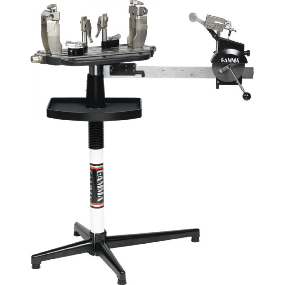 GAMMA 6004 2pt Self-Centering Universal Stringing Machine 1 GAMMA 6004 2pt Self-Centering Universal Stringing Machine