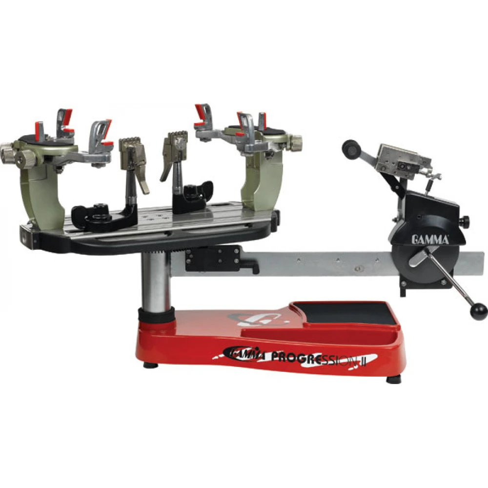 GAMMA Progression ST II 6pt Quick Mount Stringing Machine 1 GAMMA Progression ST II 6pt Quick Mount Stringing Machine