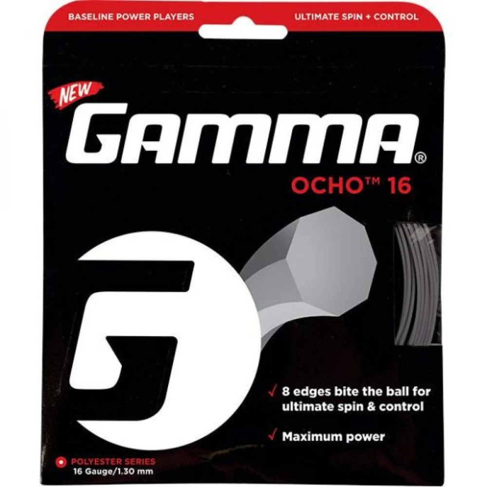Gamma OCHO 17g Tennis String (Set) 1 Gamma OCHO 17g Tennis String (Set)