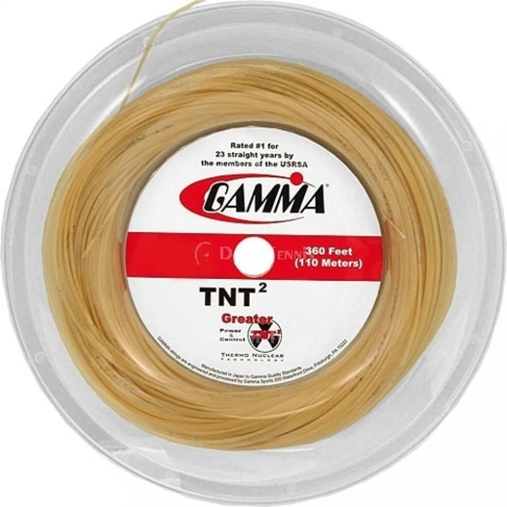 Gamma TNT2 16g Tennis String (Reel) 1 Gamma TNT2 16g Tennis String (Reel)