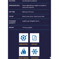 Nova NovaLevel Tennis Court Leveling Compound (5 Gallon Pail) -Pro Swing Shop nl 4 1000 1000